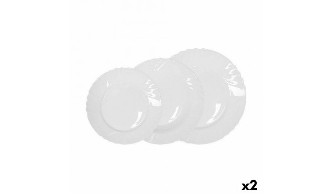 Dinnerware Set La Mediterránea Everett 18 Pieces (2 Units)