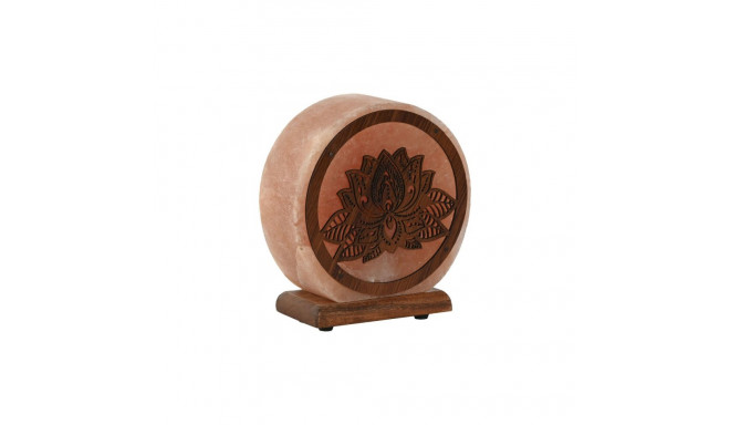 Laualamp Home ESPRIT Pruun Roosa Puit Sool 15 W 220 V 16 x 7 x 18 cm
