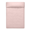 Reversible Bedspread HappyFriday Basic Arista Grey Light Pink 260 x 260 cm