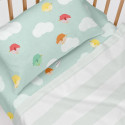 Bedding set HappyFriday Happynois Learning To Fly Multicolour Baby Crib 2 Pieces