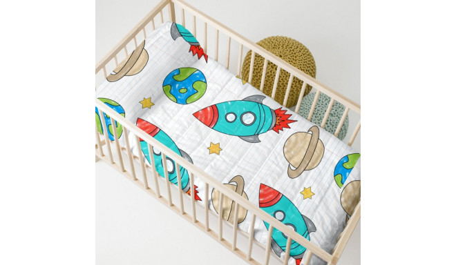 Bedspread (quilt) HappyFriday MR FOX Multicolour 100 x 130 cm Baby Crib