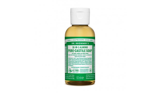 Liquid Soap Dr Bronner's 60 ml Almonds