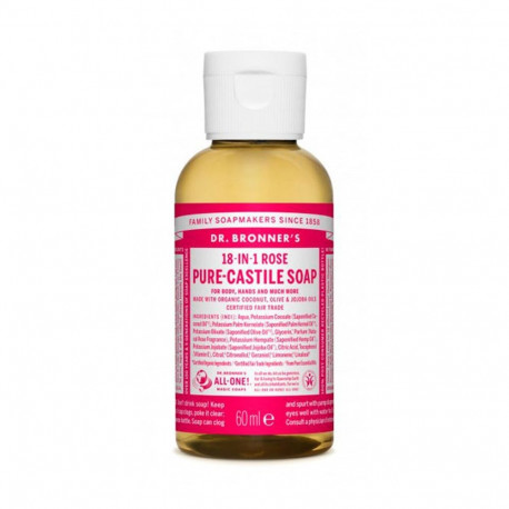 Vedel seep Dr Bronner's 60 ml Roosi