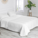 Bedspread (quilt) HappyFriday Arista White 270 x 260 cm