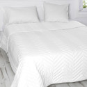 Bedspread (quilt) HappyFriday Arista White 270 x 260 cm