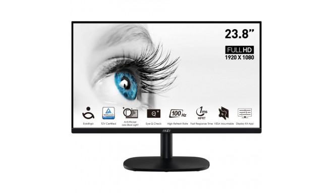 Monitor MSI PRO MP245V Full HD 23,8" 100 Hz