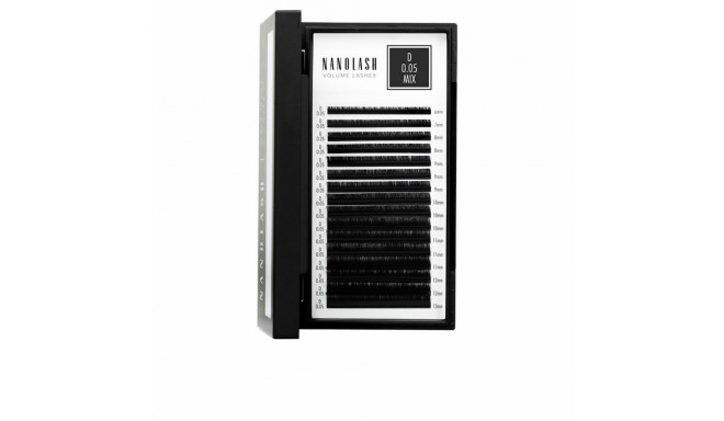 Mākslīgo skropstu komplekts Nanolash VOLUME LASHES Pagarinājumi 6-13 mm