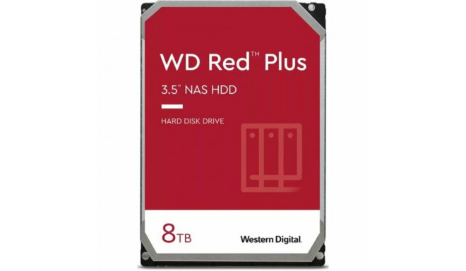 Kõvaketas Western Digital Red Plus 3,5" 8 TB