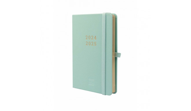 Diary Finocam Minimal Turquoise A6 10 x 15 cm 2024-2025