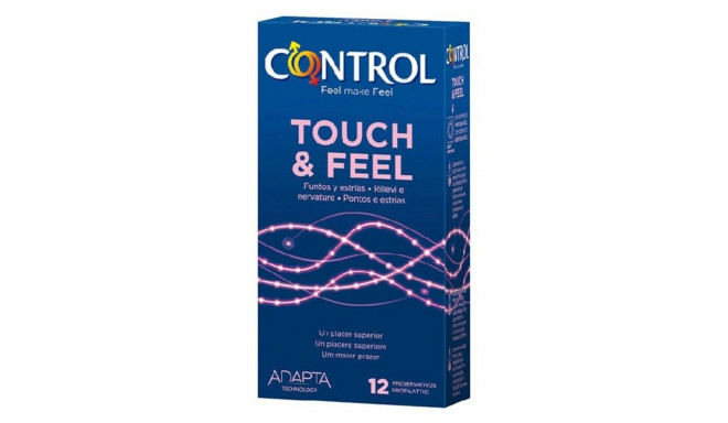 Kondoomid Touch and Feel Control (12 uds)