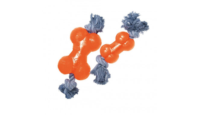 Dog toy Gloria Bone Orange 12