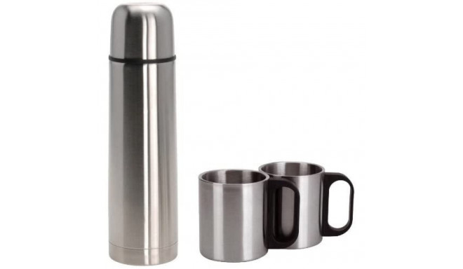 Travel thermos flask Redcliffs Stainless steel 1 L 2 Cups (3 Pieces)