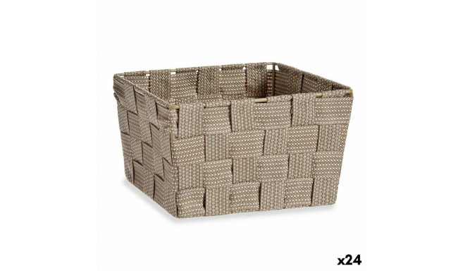 корзина Kipit A3-6878 Коричневый Ткань 15 x 11 x 20 cm переплетенный (24 штук)