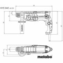 Перфоратор Metabo 601709500 800 W