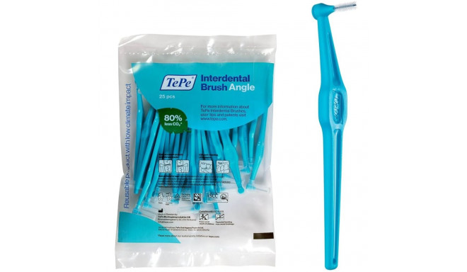 Interdental brushes Tepe Angle Blue 0,6 mm 25 Units