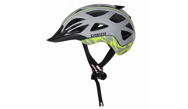 Adult's Cycling Helmet Casco ACTIV2 Silver 58-62 cm