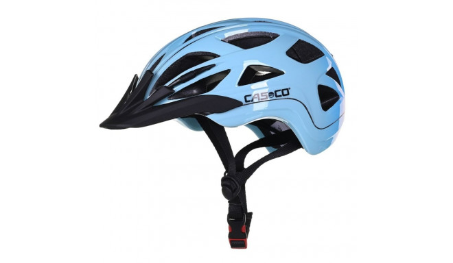 Взрослый велошлем Casco ACTIV2 J Чёрный Светло Синий 52-56 cm