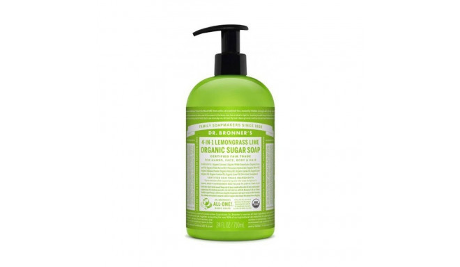 Liquid Soap Dr Bronner's Lemongrass Lime 710 ml