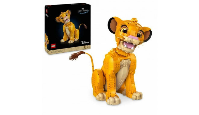 Строительный набор Lego Disney Classic 43247 Simba, the Young Lion King Разноцветный 1445 Предметы