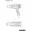 Karstā gaisa pistole Metabo 602066000