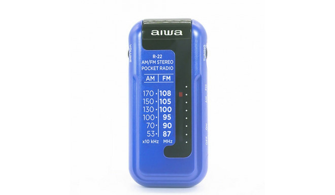Transistor Radio Aiwa R22BL Blue
