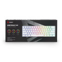 Keyboard Savio WHITEOUT X2 RED Black Qwerty US