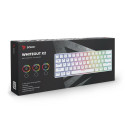 Klaviatūra Savio WHITEOUT X2 RED Melns Qwerty US