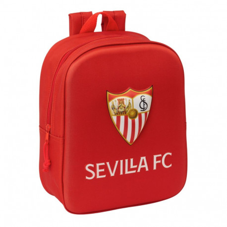 Kooliseljakott Sevilla Fútbol Club Punane 22 x 27 x 10 cm 3D