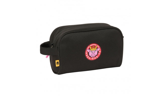 Travel Vanity Case Kings League Porcinos Black 24 x 15 x 10 cm