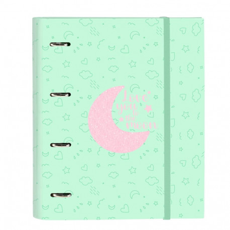 Gredzenveida stiprinājums BlackFit8 Moon Zaļš 27 x 32 x 3.5 cm