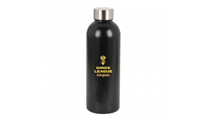 Water bottle Kings League Black 500 ml