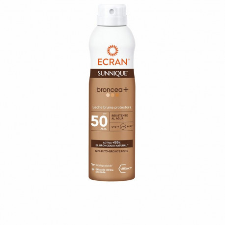 Päikesekaitsepihusti Ecran Sunnique Broncea+ Spf 50 250 ml Päikesepiim