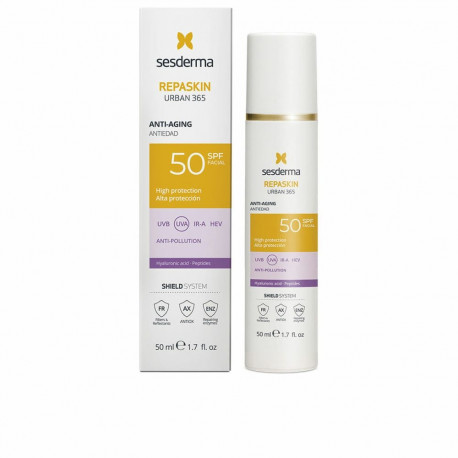 Päivituskreem näole Sesderma Repaskin Urban 365 Spf 50 50 ml Vananemisvastane Saastevastane