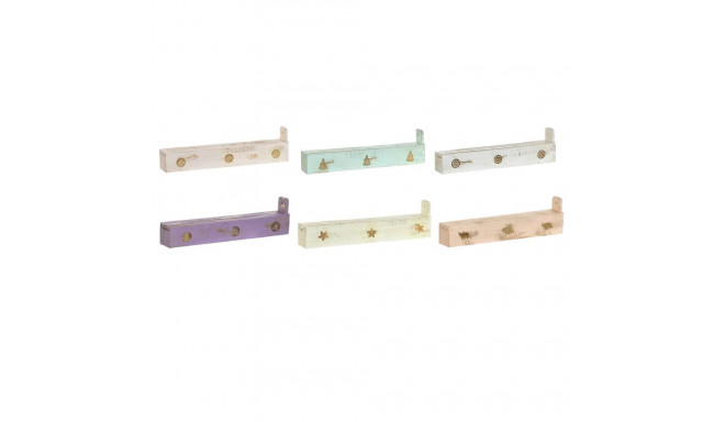 Aroomi põletaja Home ESPRIT Puit 24 x 4 x 6 cm (12 Tükid, osad) (6 Ühikut)