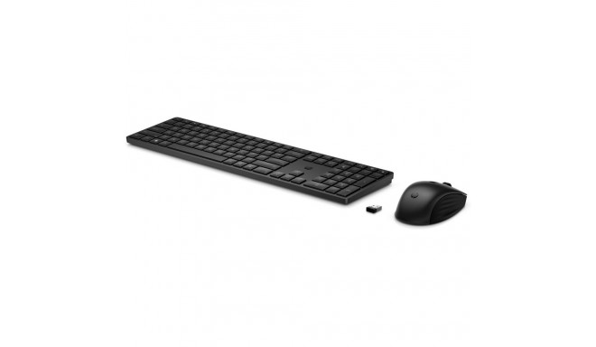 Keyboard and Mouse HP 650 Black