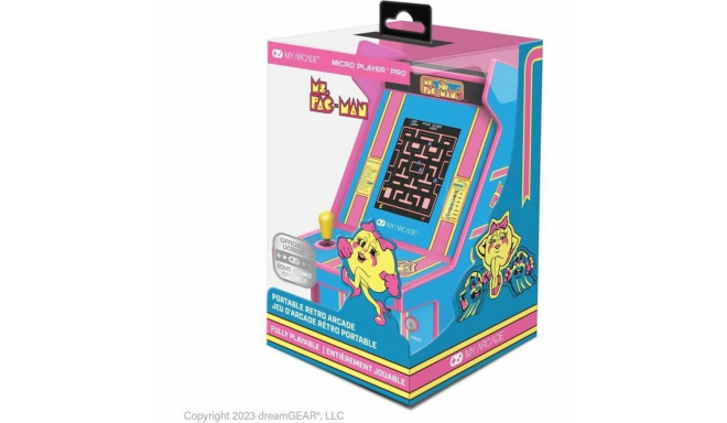 Портативная видеоконсоль My Arcade Micro Player PRO - Ms. Pac-Man Retro Games Синий