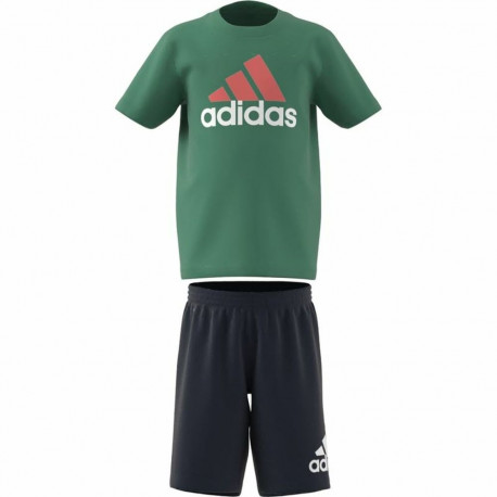 Children's Sports Outfit Adidas Dark green - 3-4 Years