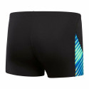 Boys Swim Shorts Speedo Allover Digi V-Cut Black - 32