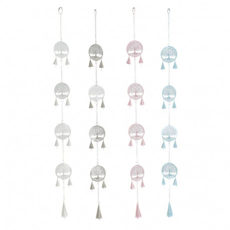 Hanging decoration DKD Home Decor Tree White (4 Units)