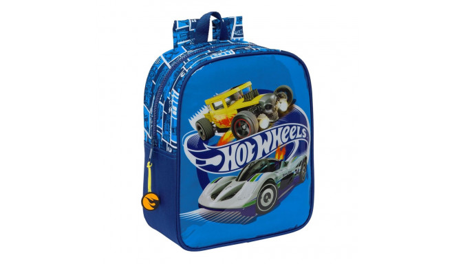 Child bag Hot Wheels Sonny Navy Blue 22 x 27 x 10 cm