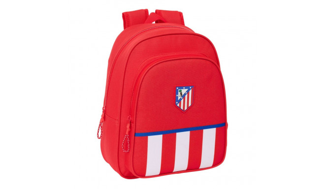 Kooliseljakott Atlético Madrid Punane 27 x 33 x 10 cm