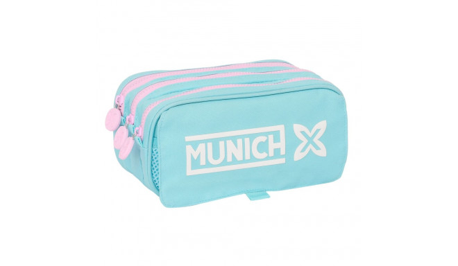 Triple Carry-all Munich Heaven Sky blue 21,5 x 10 x 8 cm