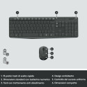 Klaviatuur Logitech Hall QWERTY