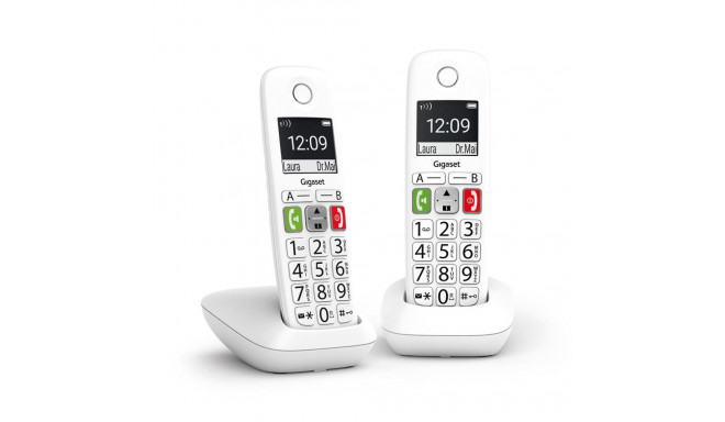 Wireless Phone Gigaset E290 Duo White