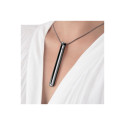 Bullet Vibrator Le Wand Necklace Pendant Black