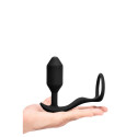 Anālais spraudnis B-Vibe Vibrating Snug & Tug M