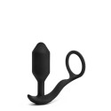 Anālais spraudnis B-Vibe Vibrating Snug & Tug M