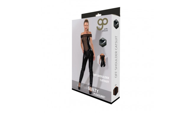 Erotiska Kostīms Guilty Pleasure Catsuit Melns L