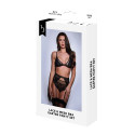 Apakšveļas Komplekts Baci Lingerie Melns S/M 3 Daudzums