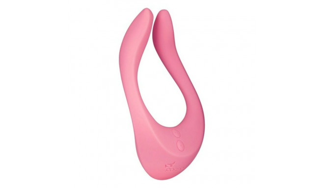 Multifun 2 Couples Massager Satisfyer Partner Pink